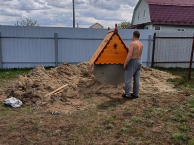 Домики для колодца